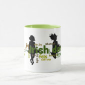 Mug Danse Wordle d'Irlandais (Centre)
