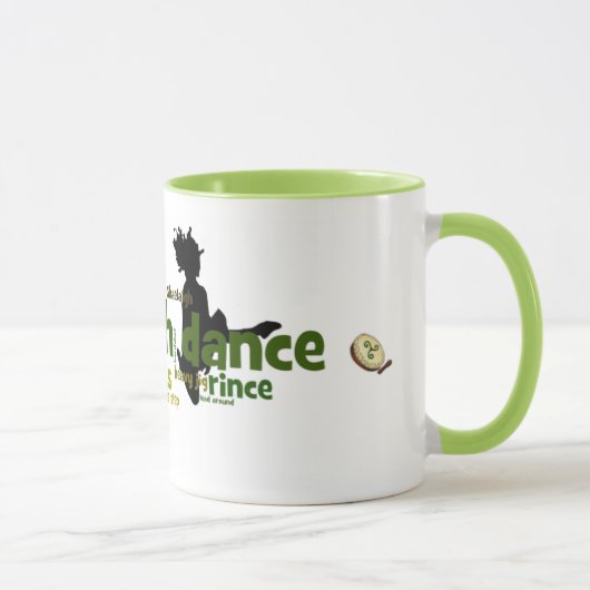 Mug Danse Wordle d'Irlandais (Droite)