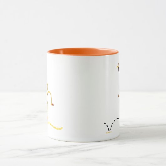 Mug DANSER AUTOUR DE MAUVAIS GIRAFFE "STUFF" par Jeff  (Centre)
