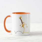 Mug DANSER AUTOUR DE MAUVAIS GIRAFFE "STUFF" par Jeff  (Gauche)