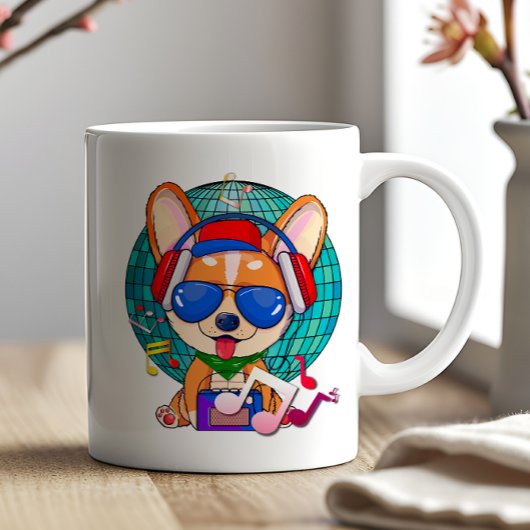Mug Danser Corgi Kawaii Cute