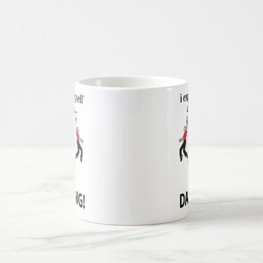Mug Danser Je Me Express En Dansant (Centre)