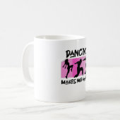 Mug danser me rend heureux (Devant gauche)