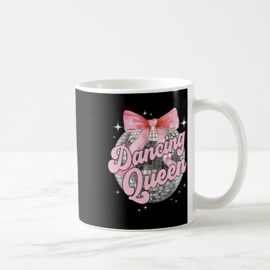 Mug Danser Queen Shirt Danser les années 70 80s Femmes (Droite)
