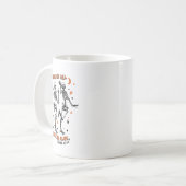 Mug Danser Squelette Os Sèches Venez Vivants Bible Ver (Devant gauche)