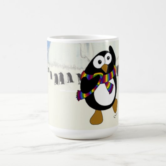 Mug Danses amusantes sur les manchots. (Centre)