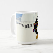 Mug Danses amusantes sur les manchots. (Devant gauche)