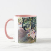 Mug Danseur avec un bouquet de fleurs d'Edgar Degas (Gauche)