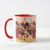 Mug Danseur Buffalo des Amérindiens vintages par Cassi (Gauche)