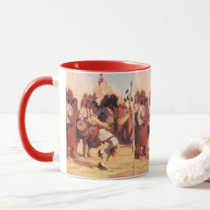 Mug Danseur Buffalo des Amérindiens vintages par Cassi