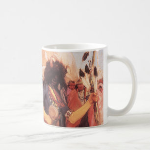 Mug Danseur Buffalo des Amérindiens vintages par Cassi