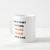 Mug Danseur carré, futur (Devant gauche)