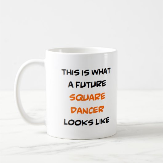 Mug Danseur carré, futur (Gauche)