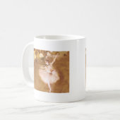 Mug Danseur de ballet Diplôme de la peinture étoile (Devant gauche)