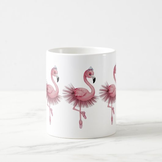 Mug Danseur de ballet Flamant rose (Centre)