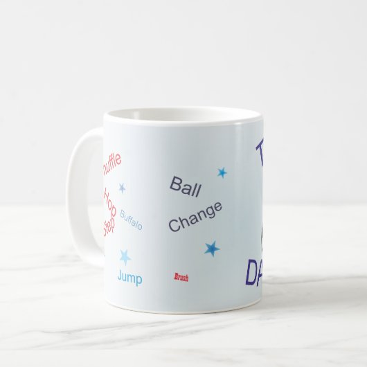 Mug Danseur de claquettes (Devant gauche)