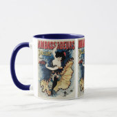 Mug Danseur de flamenco Art Nouveau vintage, Ambassade (Gauche)