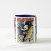 Mug Danseur de flamenco Art Nouveau vintage, Ambassade (Centre)