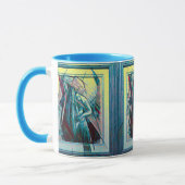 Mug Danseur de ventre Art Déco Cubiste (Gauche)