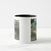 Mug Danseur d'Edgar Degas | avec le bouquet, faisant (Centre)