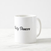Mug Danseur du ventre de chat gris (Devant droit)
