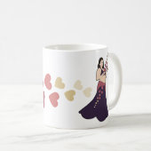 Mug Danseur du ventre pourpre Azura (Devant droit)