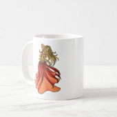 Mug Danseur du ventre rose (Devant gauche)