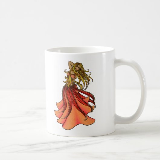 Mug Danseur du ventre rose (Droite)