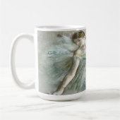 Mug Danseur en vert par Edgar Degas (Gauche)