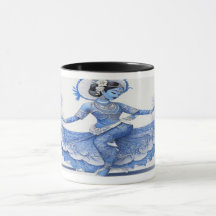 Danseur exotique dans Delft Blue