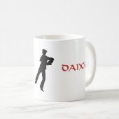 Mug Danseur highlandais à la cornemuse (Devant droit)