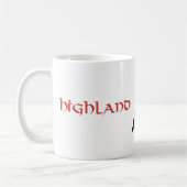 Mug Danseur highlandais à la cornemuse (Gauche)