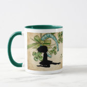 Mug Danseur irlandais personnalisé, Shamrock et fer à  (Gauche)