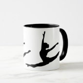 Mug Danseur moderne (Devant droit)