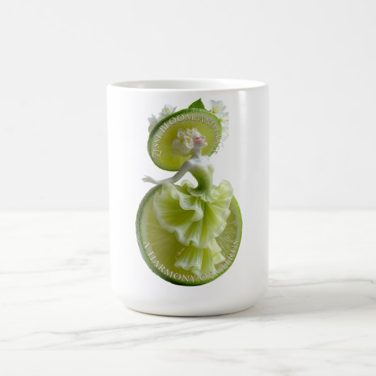Mug Danseur tranche de citron art manches longues (Centre)