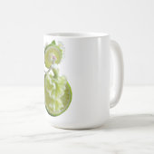 Mug Danseur tranche de citron art manches longues (Devant droit)