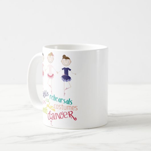 Mug Danseurs de ballet (Devant gauche)