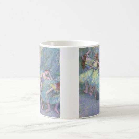 Mug Danseurs de ballet dans les ailes par Edgar Degas (Centre)