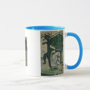 Mug danseurs de break bleus