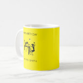 Mug Danseurs de silhouette africains (Devant gauche)