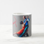 Mug Danseurs de tango - peinture à la main (Centre)