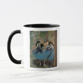 Mug Danseurs d'Edgar Degas | dans le bleu, 1890 (Gauche)