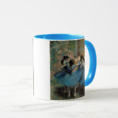 Mug Danseurs d'Edgar Degas | dans le bleu, 1890 (Devant droit)
