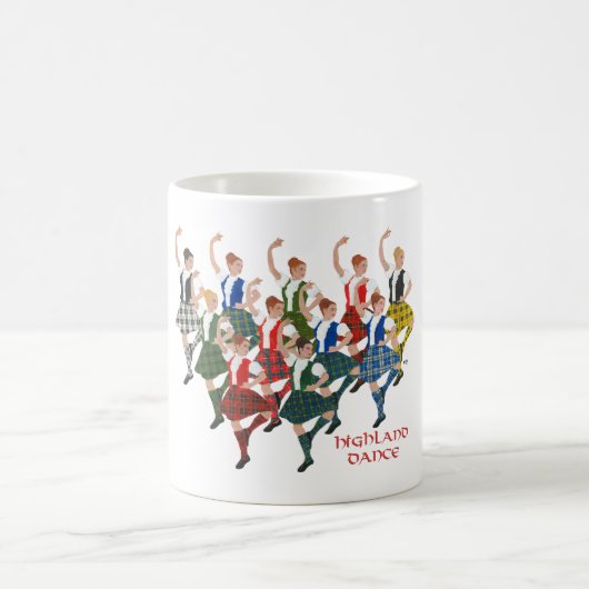 Mug Danseurs des Highlands écossais (Centre)