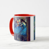 Mug Danseurs en bleu par Edgar Degas, Ballet Art Vinta (Devant gauche)