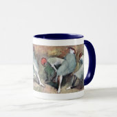 Mug Danseurs lacant leurs chaussures par Edgar Degas (Devant droit)