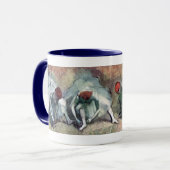Mug Danseurs lacant leurs chaussures par Edgar Degas (Devant gauche)
