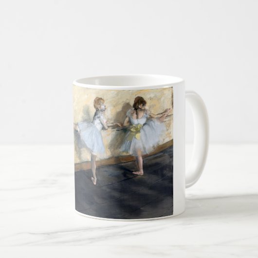 Mug Danseurs Pratiquant au Barre, Edgar Degas (Devant droit)