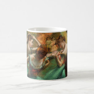 Mug Danseurs, Rose et Vert par degrés, Art