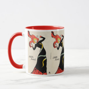 Mug Danseuse Art nouveau Jane Avril par Toulouse Lautr